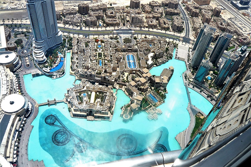 Behar Heinemann 15 .Burj Khalifa Grandiose Aussicht über Dubei